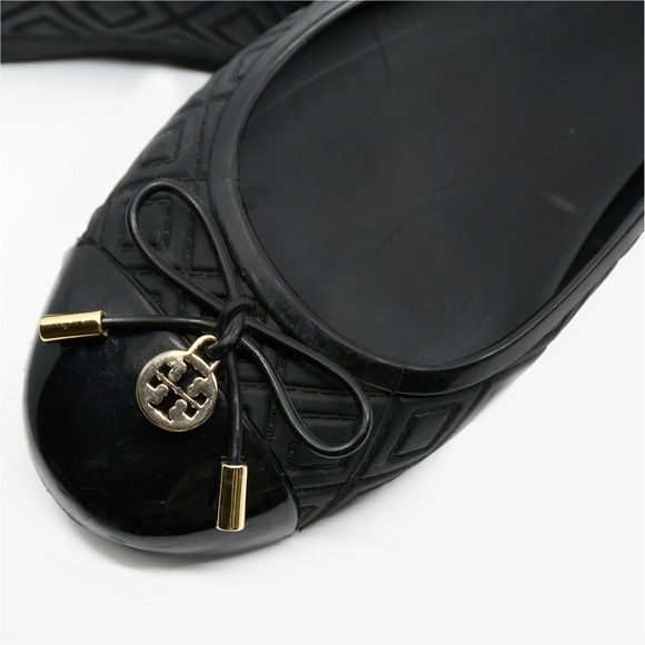 TORY BURCH Jelly Logo Ballet Flats US 8M - Picture 11 of 11